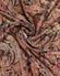 Black With Contrast Paisley Printed Modal Satin