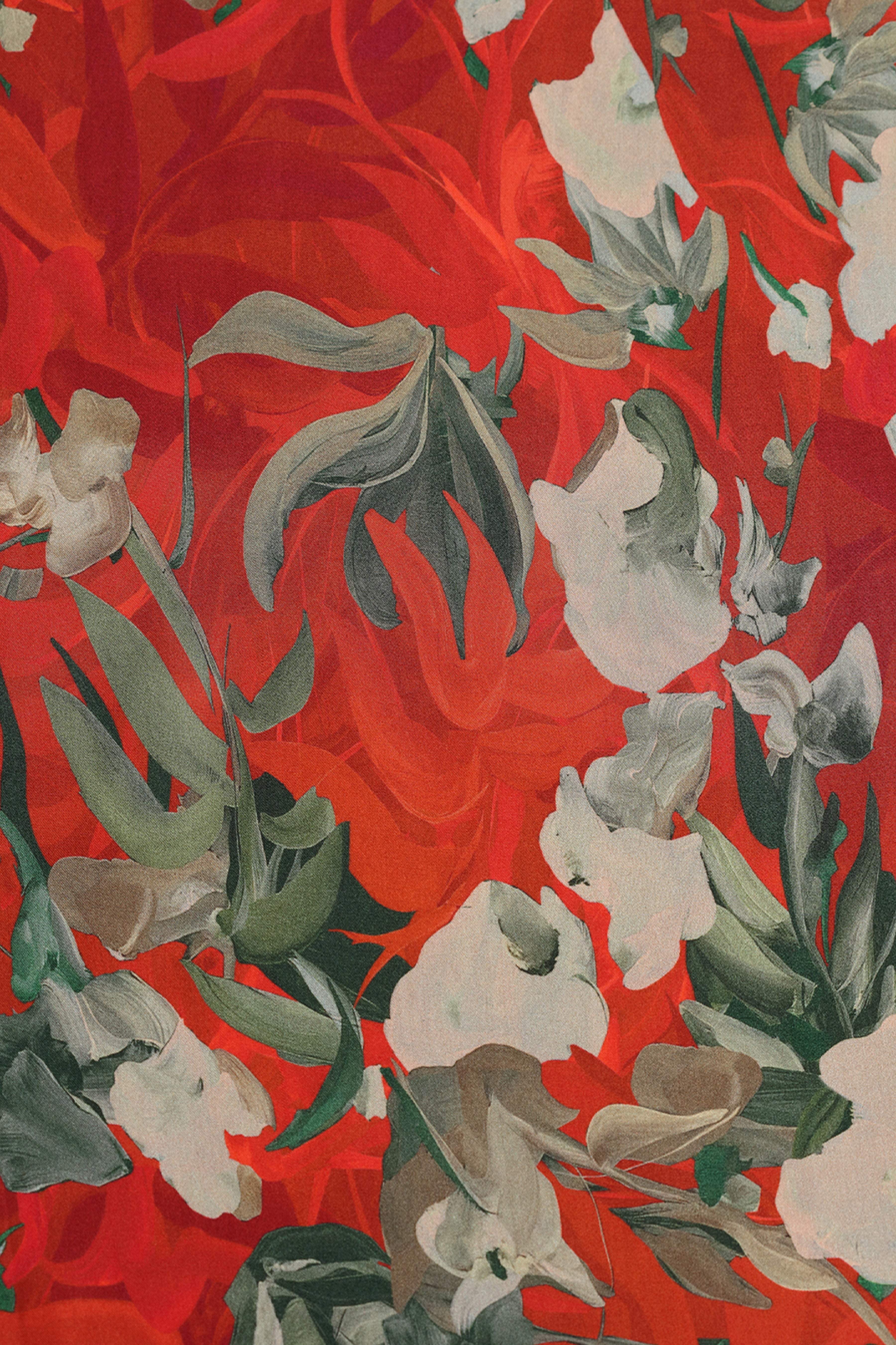 Cedar Spice Printed Modal Satin