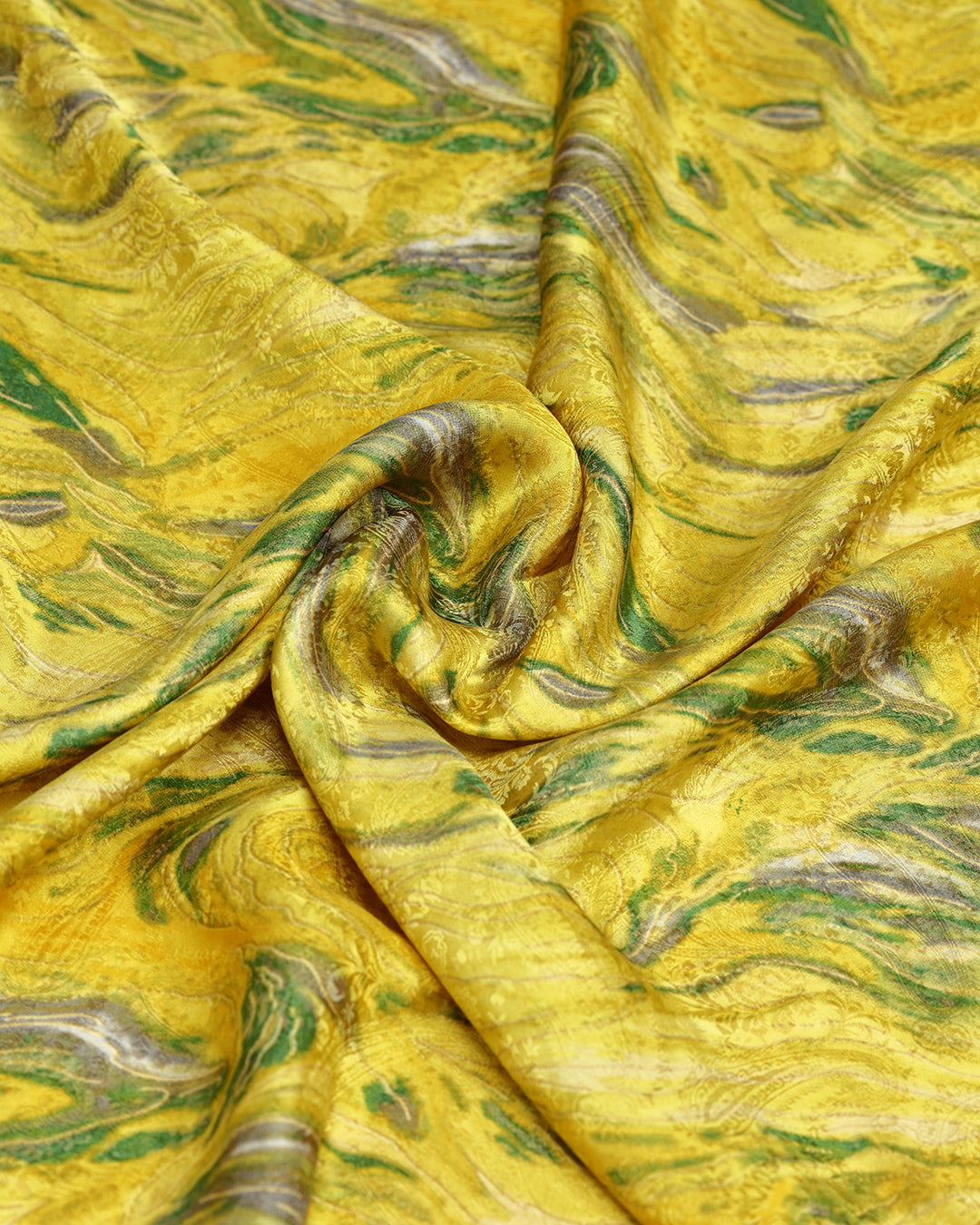 Dreamy Waves Printed Pure Silk