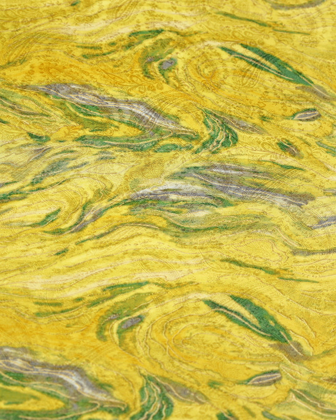 Dreamy Waves Printed Pure Silk