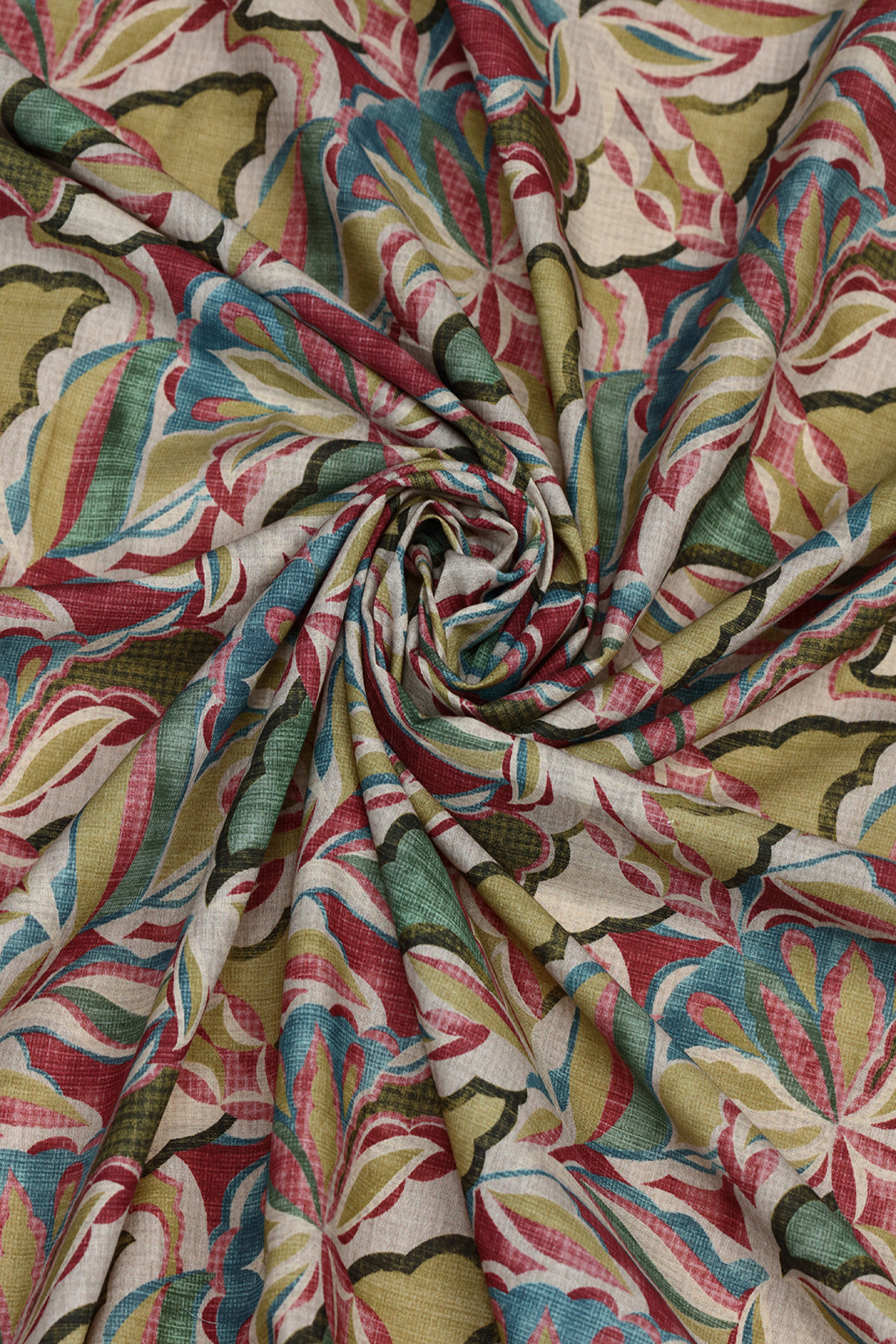 Leafy Canopy Printed Cotton