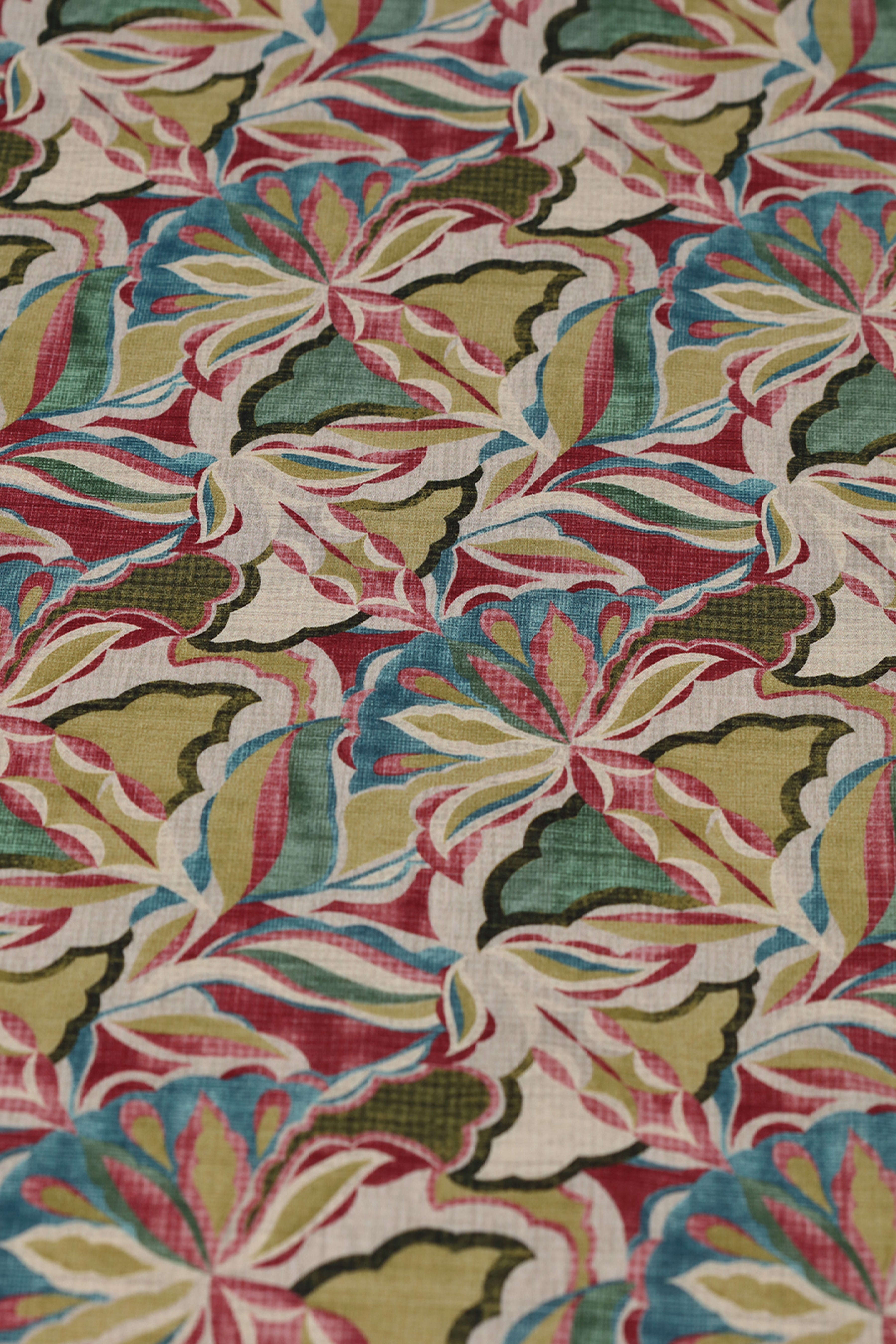 Leafy Canopy Printed Cotton