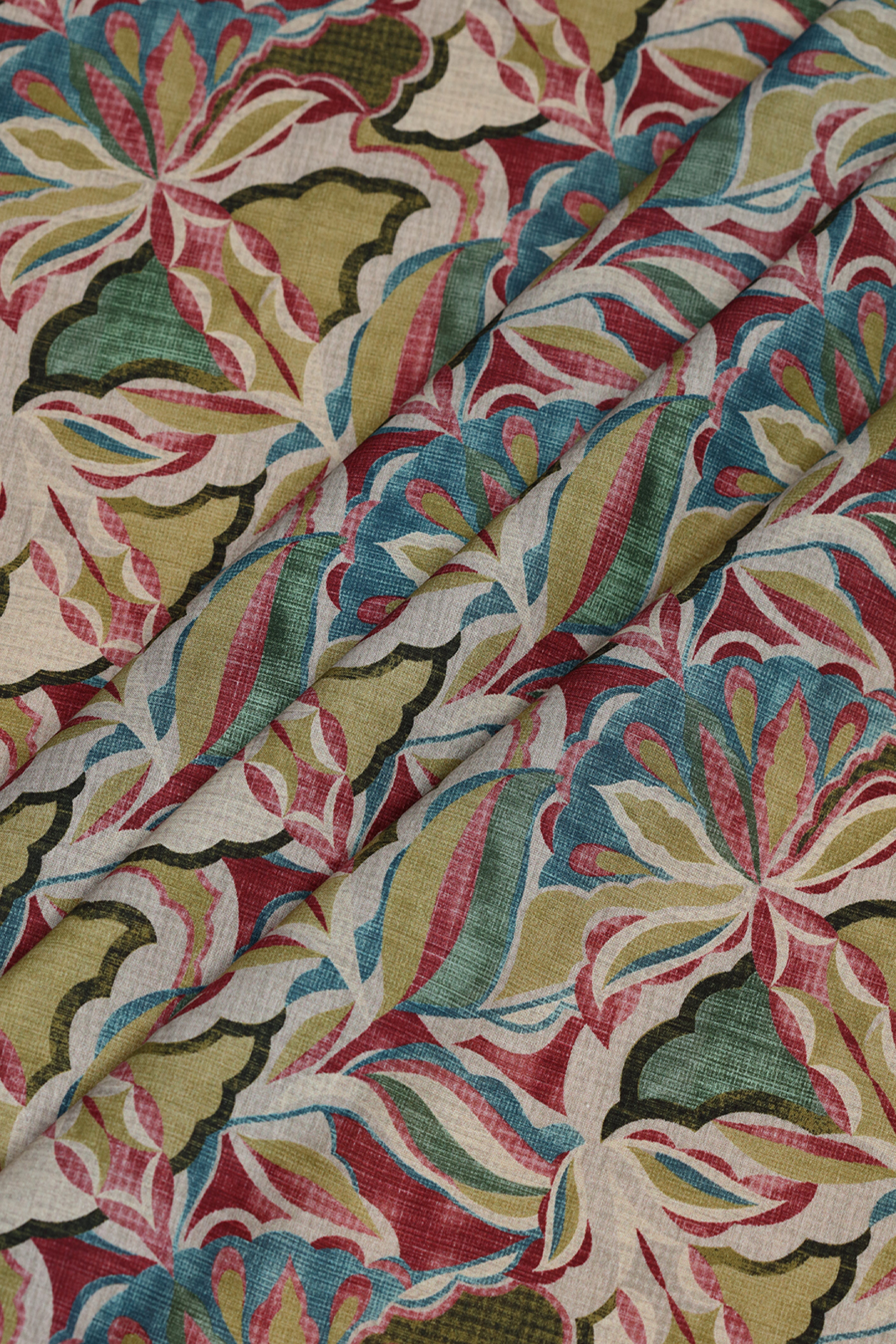 Leafy Canopy Printed Cotton