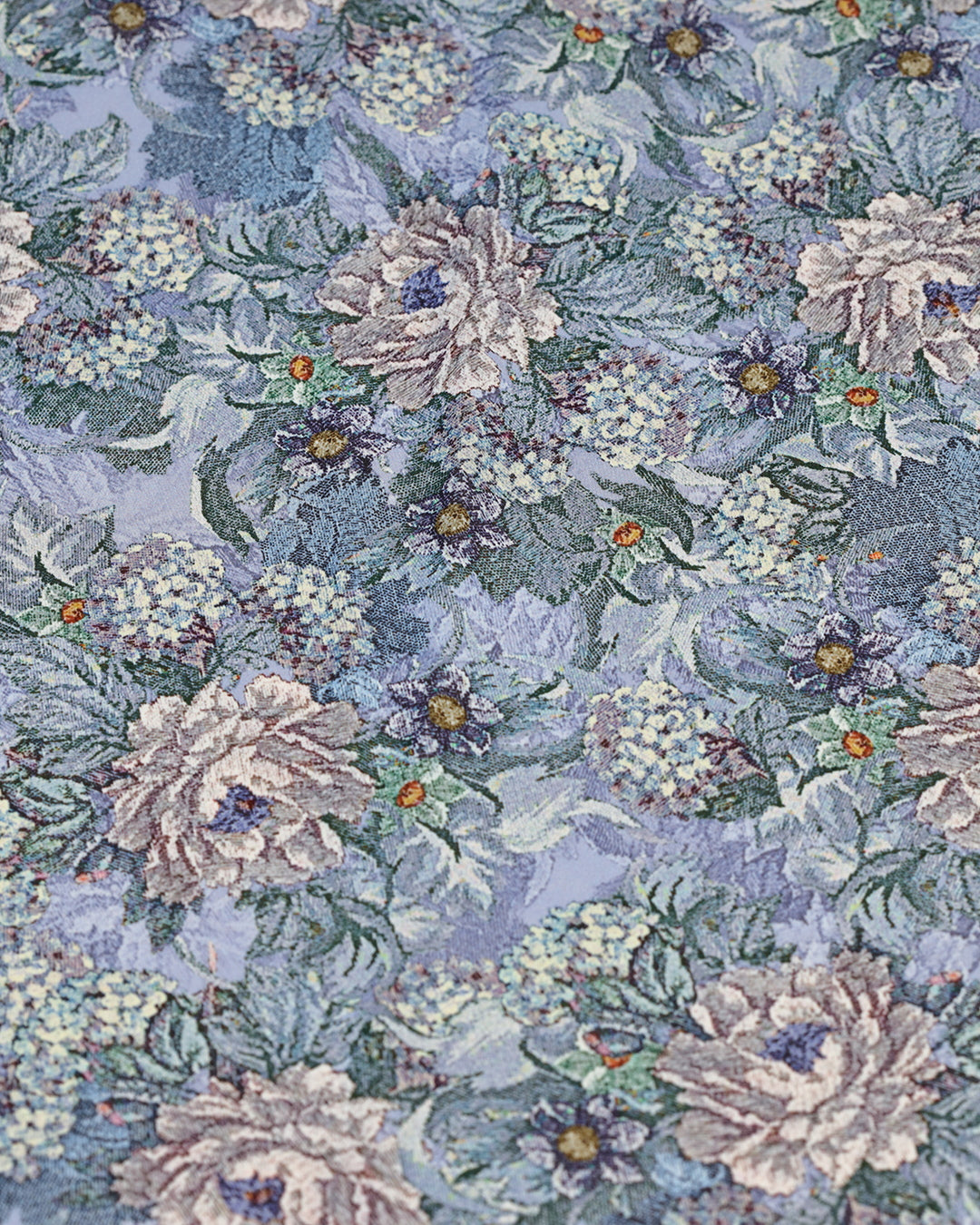 Soft Iris Floral Printed Voile